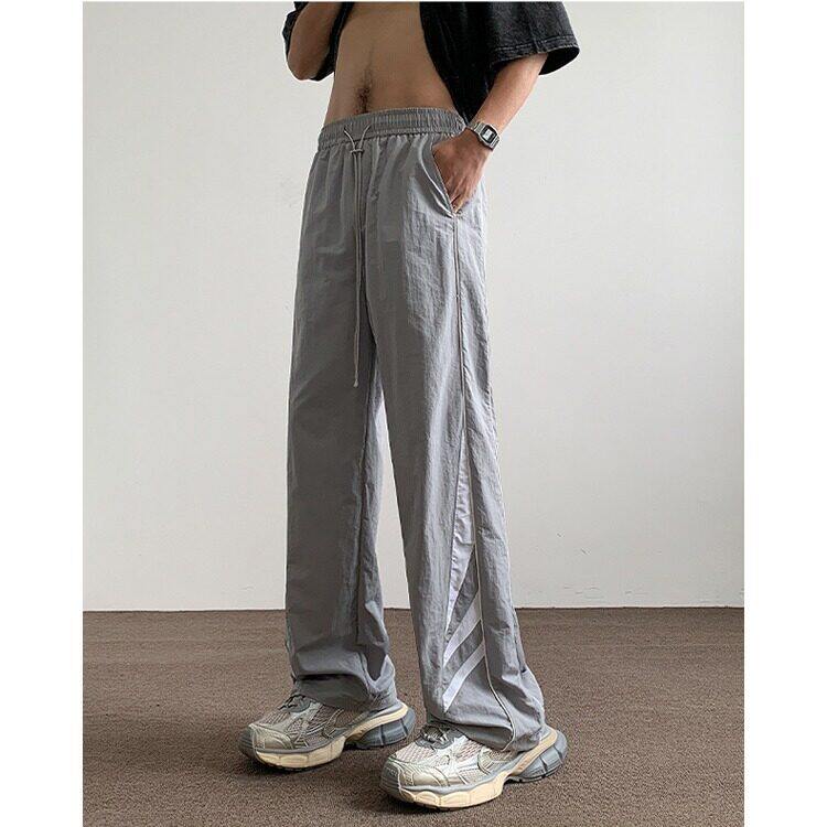V012-P45 2025新款运动裤夏季薄款速干凉感直筒裤休闲裤图片