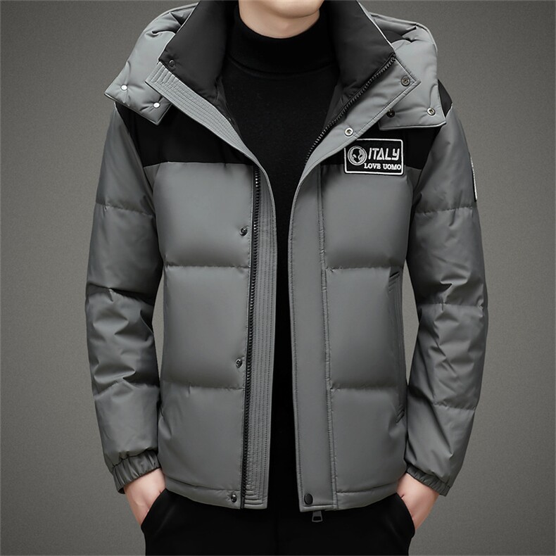 BAMJ-8919钱塘2020-2中青年男士时尚休闲潮流冬季厚款羽绒服P255,男装羽绒服,钱塘207-2