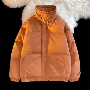 毛毯风棉服2024冬季加厚棉衣大码保暖棉袄外套男 A436-707-P100图片