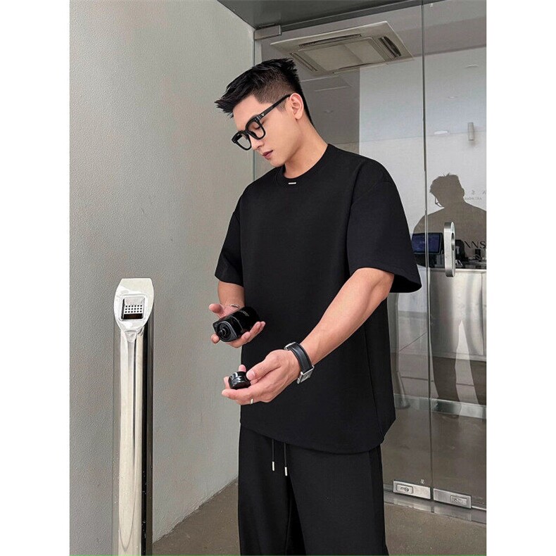 Q89/P43高质量重磅纯棉短袖300克T恤,男装T恤,星座1506