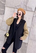 （现货）秋季新款拼色西装外套，女装西装，卡提莱蒂