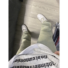B221美式ins高街小众百搭纯色微喇牛仔裤LK22087-P55控78，男装牛仔裤，电商B221