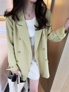 轻熟风春装新款西装图片