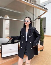 春装刺绣外套，工艺款西服外套，披肩可拖卸，其它，佐妍千黛