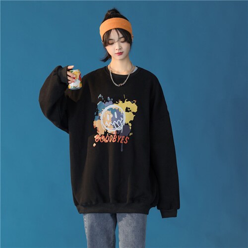 中性2026秋新款圆领套头宽松卫衣潮流情侣男女潮流外套WY086P38，女装短外套，电商D325