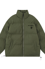 白底新款冬季时尚百搭宽松字母印花棉服外套MY62059P85控118，男装棉衣，电商A268-1