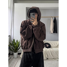 两面穿现货重磅短款座山雕棉衣男女双面穿毛毛绒棉服加厚外套，男装棉衣，电商A486-1