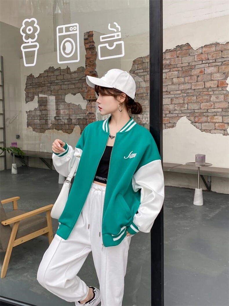 青春校园棒球服，其它，斐媞梦