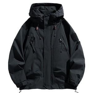 Cityboy情侣  时尚连帽冲锋衣外套夹克 团体班服图片