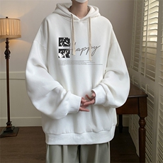 连帽卫衣男大码胖子帽衫大号运动服WY2431-P35，男装卫衣，电商A040