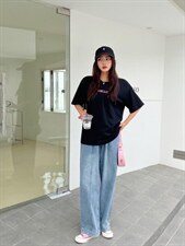 通勤帅酷百搭T恤，女装T恤，生活舞台