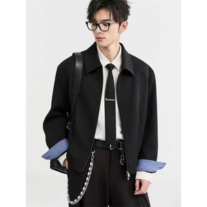 网图慎用-春季高级设计感cleanfit行政短款夹克韩版-J2570特P90
