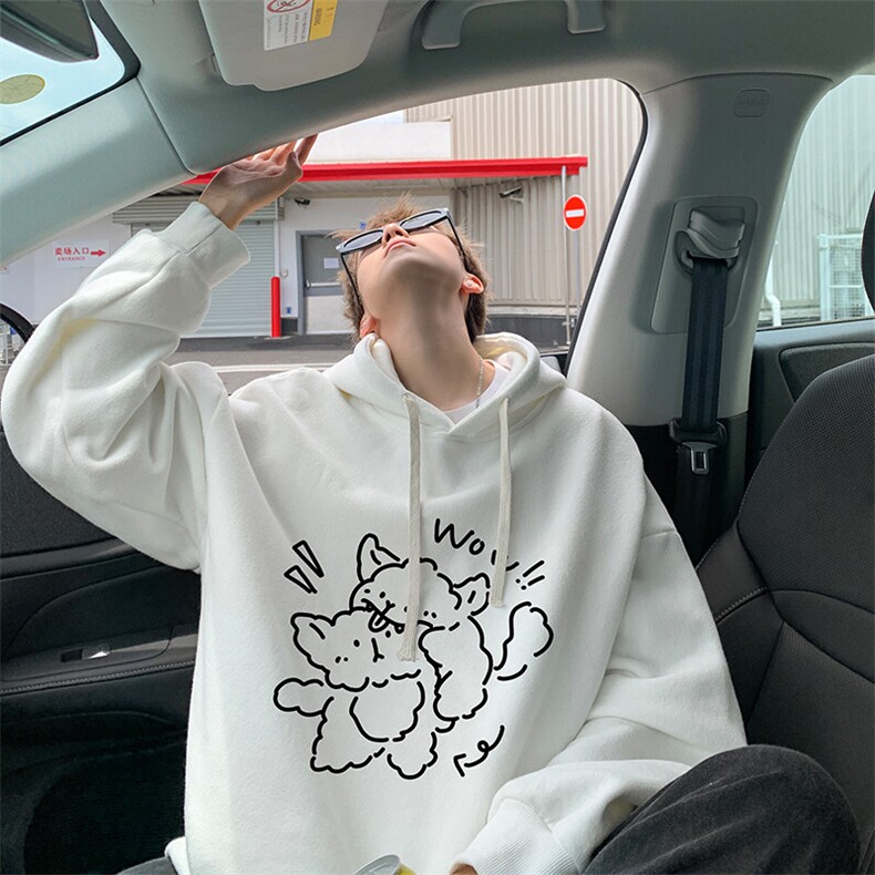 连帽卫衣男大码胖子帽衫大号运动服WY2427-P35,男装卫衣,电商A040
