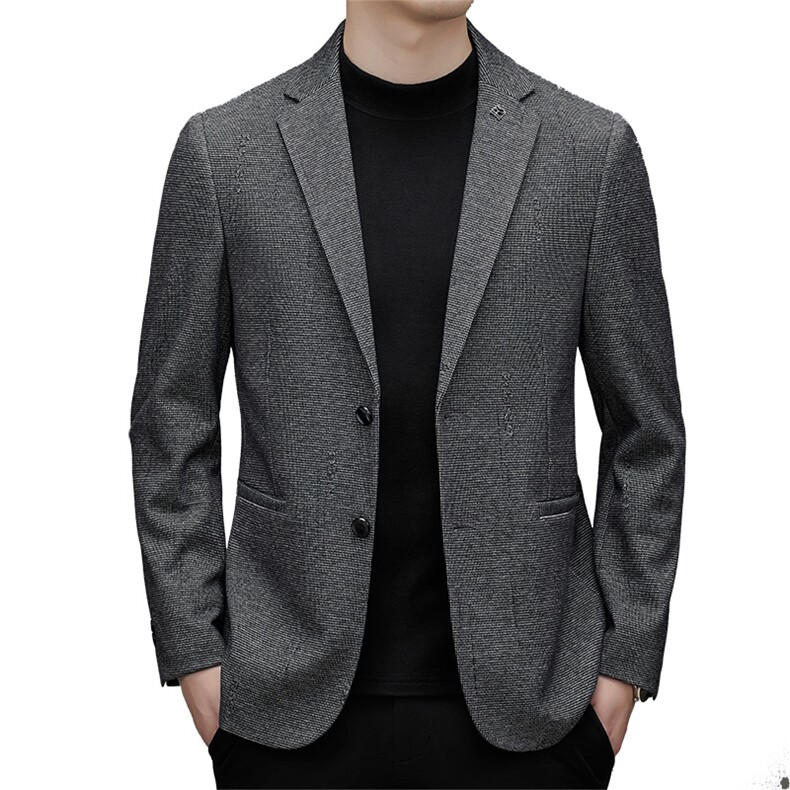 DJ2226钱塘2020-3秋冬季新款商务休闲简约中年男士西服货稳P152,男装西服,钱塘207-3