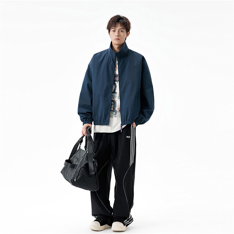 新款休闲夹克衫纯色54迷彩57,男装夹克,星座1106-2（原1111B）