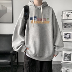 8XL连帽卫衣男大码胖子帽衫大号运动服WY2384-P35，男装卫衣，电商A040