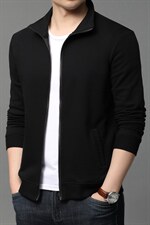 开衫卫衣中年男士立领外套中老年春秋季休闲运动服爸爸装衣服上衣，男装卫衣，电商B212（原钱塘6029）