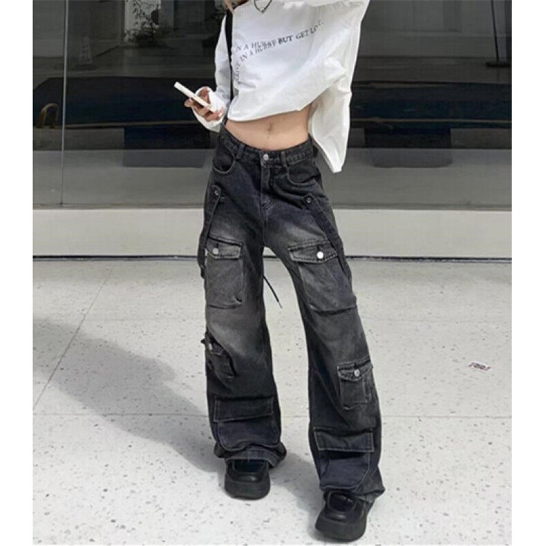 男中腰长裤百搭牛仔裤新款ins春季文艺气质青春流行慵懒 NX36图片