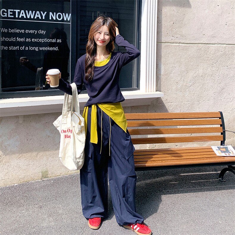 26新款现货大货已到店撞色三件套6851-P155-K238,女装套装/套裙,2D034