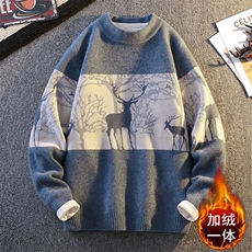 蓝色加绒