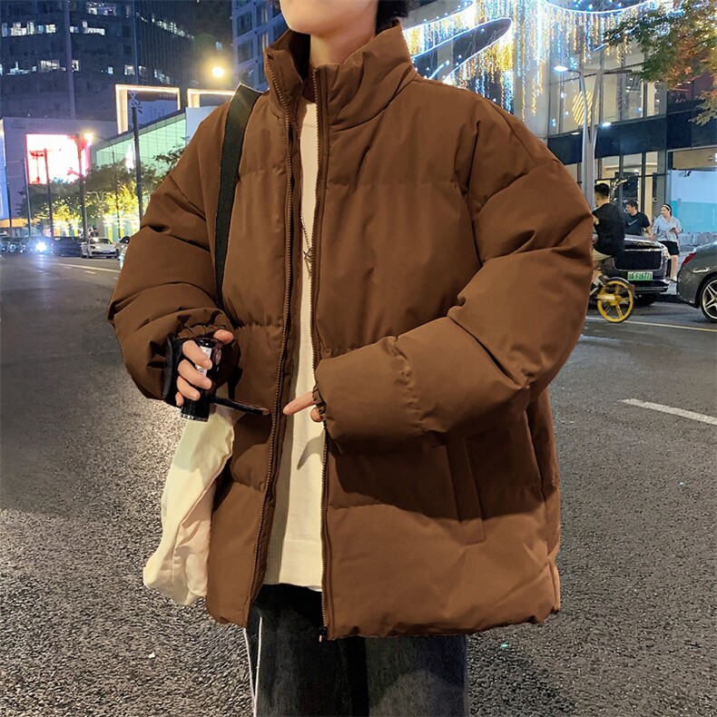 抖音品质三防面料美式加厚棉衣外套冬季立领棉服FKM889特65,男装棉衣,电商A486