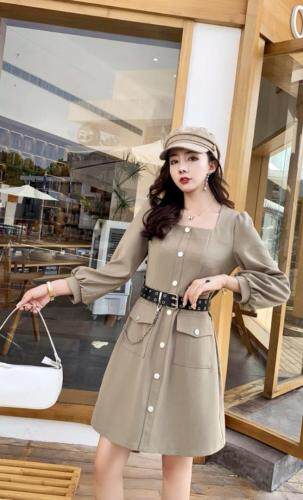 秋装新款连衣裙，女装连衣裙，有声有色