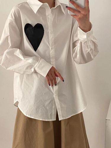 爱心衬衫，女装衬衫，FMV