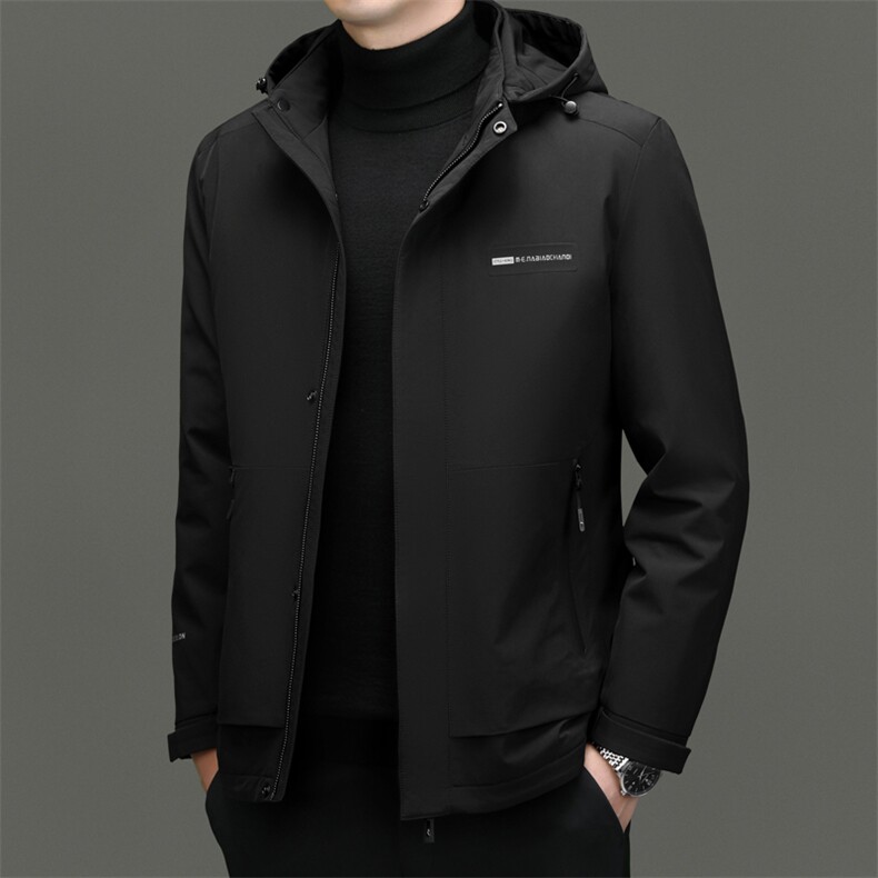 DF82613钱塘2020-2冬季时尚厚款百搭休闲中年男士羽绒服P195,男装羽绒服,钱塘207-2