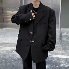 美式高街西装外套男韩版潮流个性2023春季新款ins夹克W5472-P65，男装西服，星座412-3