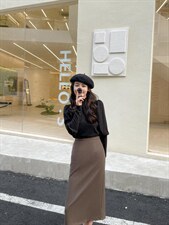 磨毛加厚泡泡袖打底衫，其它，Balance Studio