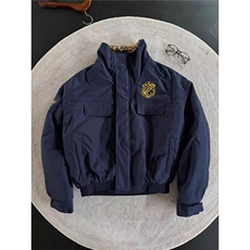 美式豹纹红色工装棉服男女冬季加厚座山雕外套棉衣本命年毛领棉袄，男装棉衣，星座1210-1
