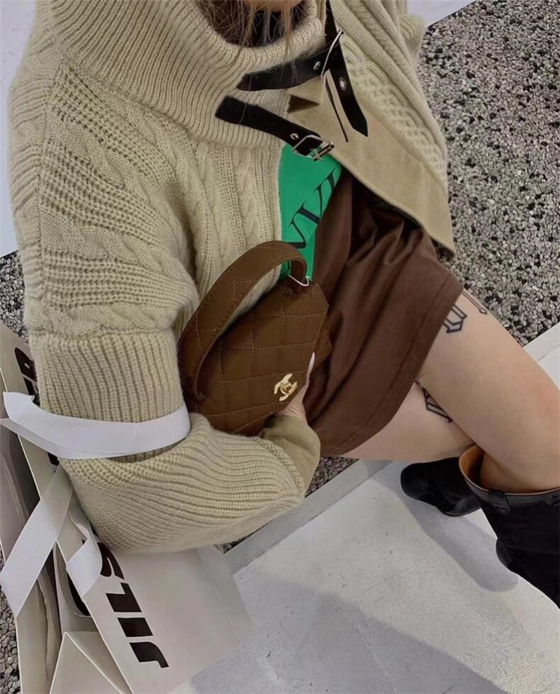 冬季新款重工皮扣立领机车外套，其它，AT(2F)