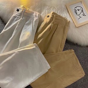 男新款工装裤潮流青春流行休闲裤纯色A719P38图片