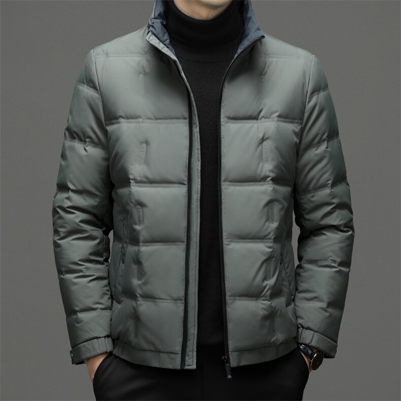 CSYR98202钱塘2020-2冬季厚款时尚休闲百搭中年男士羽绒服P180,男装羽绒服,钱塘207-2