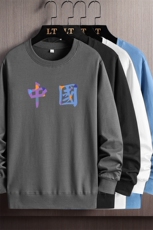 2026春秋新款男士休闲风印花卫衣潮班服套头打底衫F085-P16，男装T恤，星座1816-2（原1210–2）