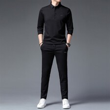 中年男士卫衣商务休闲服运动套装春秋季2023年新款中老年男装秋装，男装休闲套装，电商B212（原钱塘6029）