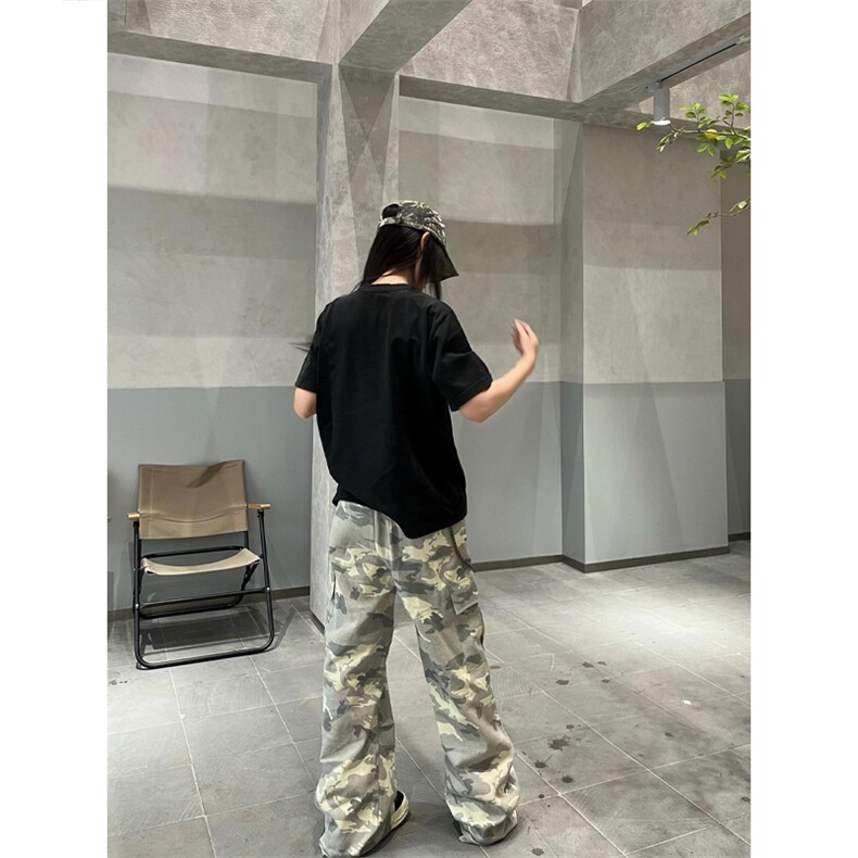 【网图】B221美式高品质多口袋休闲迷彩工装裤子LK24253-特P48,男装工装外套,电商B221