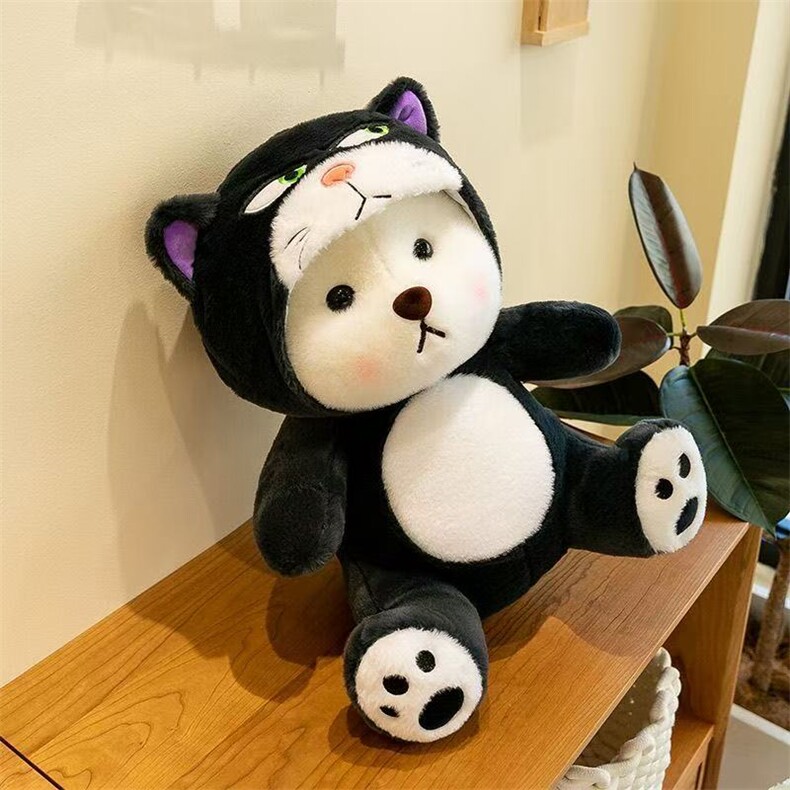 大脸猫变身丽丽熊，宇恒玩具厂