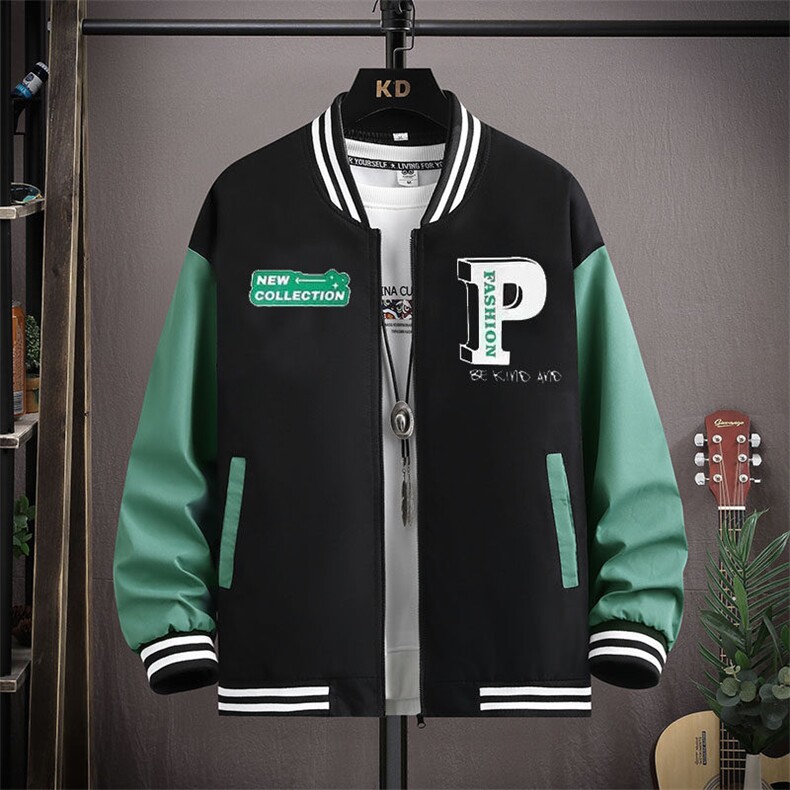 2025春季跑量秋棒球服夹克男士韩版外套潮流JK9705-P35,男装夹克,星座1105