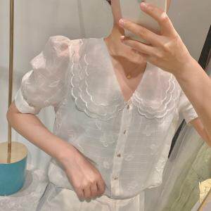 [现货]新款娃娃领小衫，女装，嘉乐馨秀(4F)