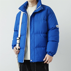 2025冬季新款加厚款大码立领棉衣男女棉服潮XZ102A-4-M0671-P100，男装棉衣，星座211-2