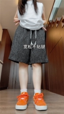 男女同款满天星冰丝速干休闲短裤百搭垂感宽松五分裤子DK160-P28，男装牛仔裤，电商A178
