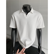 主推POLO衫夏季翻领半袖上衣cleanfit正肩海鸥领短袖t恤S442特P28，男装T恤，电商A233-1