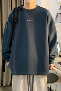 秋冬德绒卫衣男潮流时尚休闲卫衣男WY963-P35图片