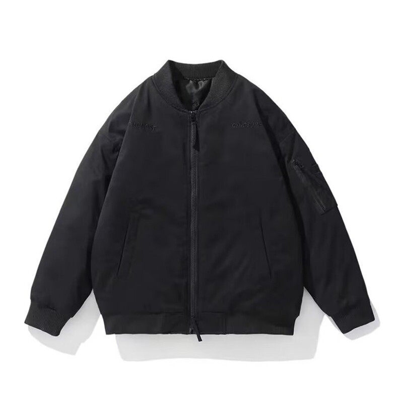AA28-P55春秋季字母刺绣棒球棉服女款飞行员夹克美式复古潮牌,男装夹克,电商B323A
