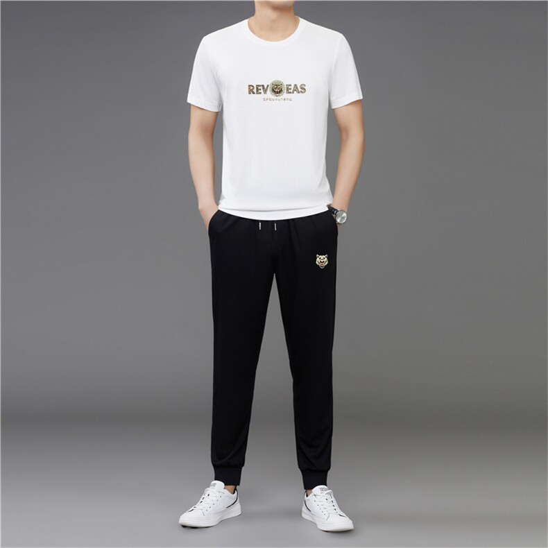 衣服男夏装短袖套装夏天T恤男士套装夏季潮流休闲运动套装,男装休闲套装,电商B212（原钱塘6029）
