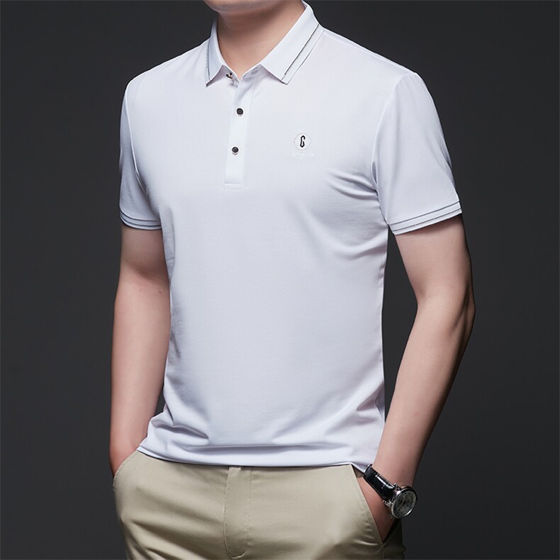 夏季新款短袖POLO衫中青年男士宽松男上衣打底体恤衫MY3106-P57,男装Polo衫,星座1105-3