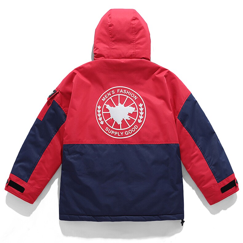 冬装工装情侣棉服外套潮流韩版加厚连帽保暖棉衣A436-897,男装棉衣,电商A436