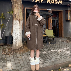 【新款】韩版宽松休闲派克棉服8823-P210-K298，女装派克服，2C305