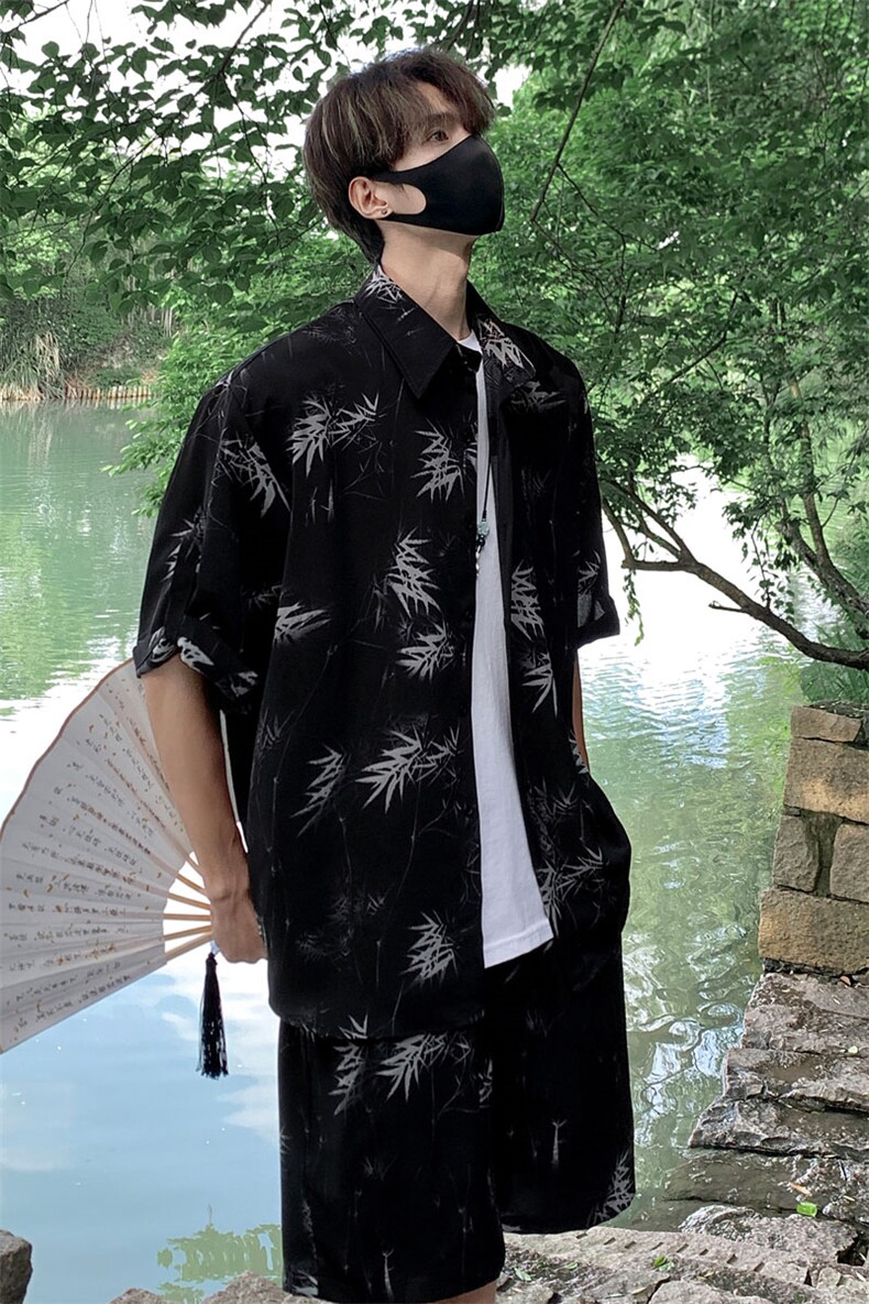 单竹节套装TZ77829特P50衬衫DCS77830特P30DK77831特P20套装控98,男装衬衫,星座226-1